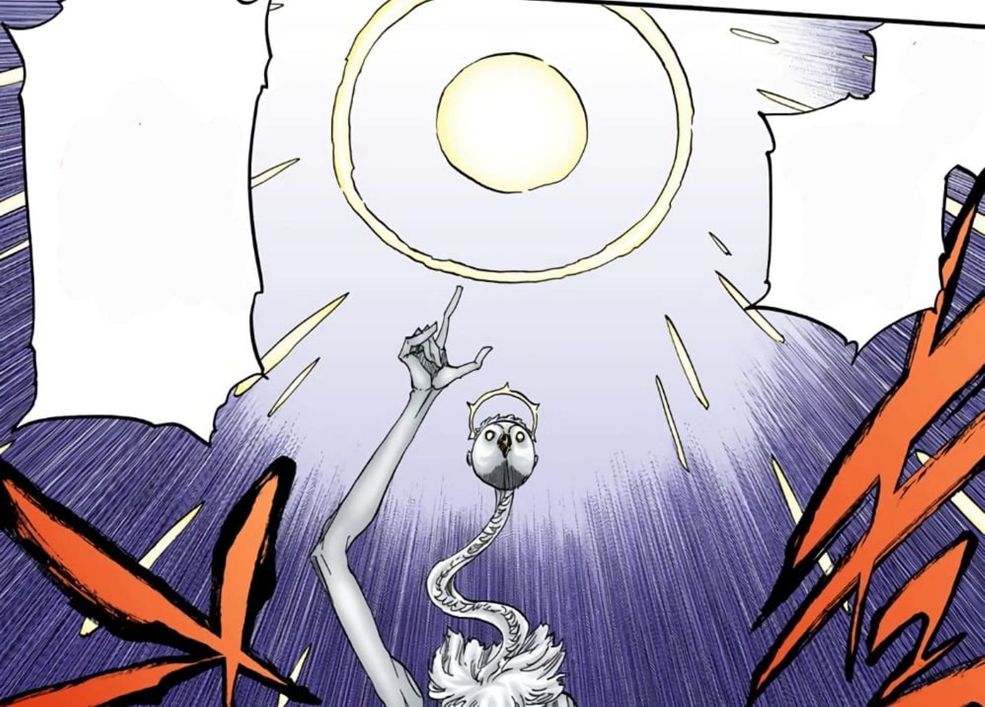 The Sternritter uses Ray of Judgement (Image via Shueisha)