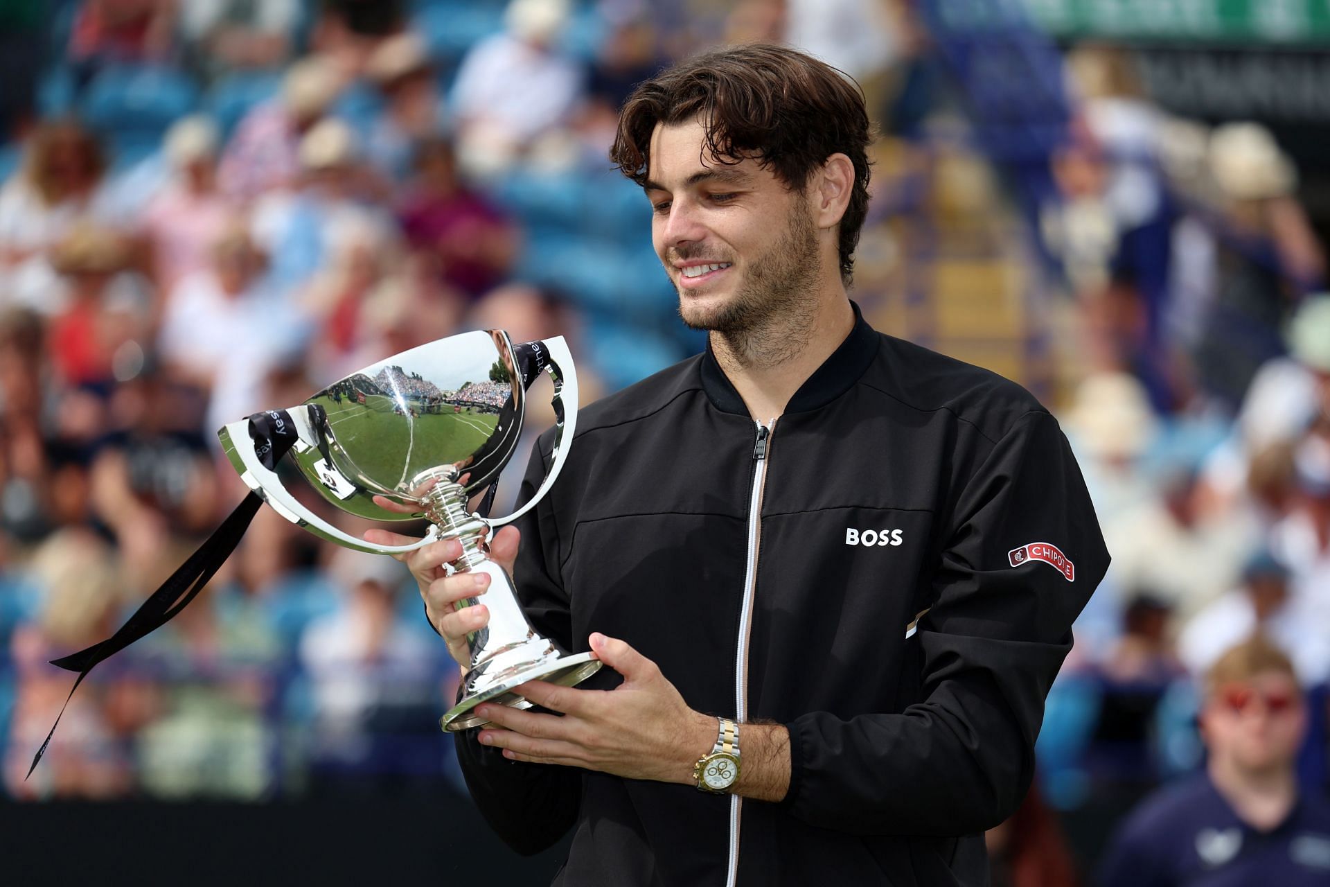 Taylor Fritz at the Eastbourne International 2024 (Photo: Getty)