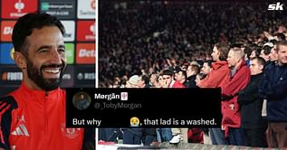 "My problem with this XI is him", "That lad is a washed" - Fans question Manchester United star's inclusion in XI for Everton clash