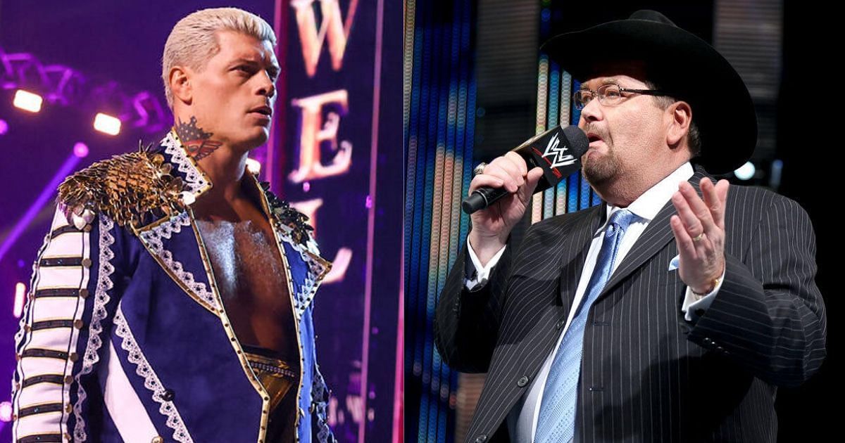 Cody Rhodes (left) and Jim Ross (right) [Source: WWE gallery]