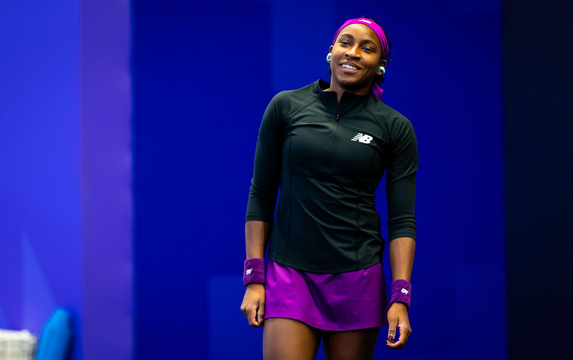 Gauff at the WTA Finals 2024 - Day 4 - (Source: Getty)