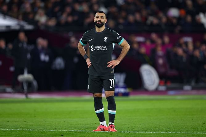 Mohamed Salah provides update when asked about contract extension amid Liverpool exit rumors