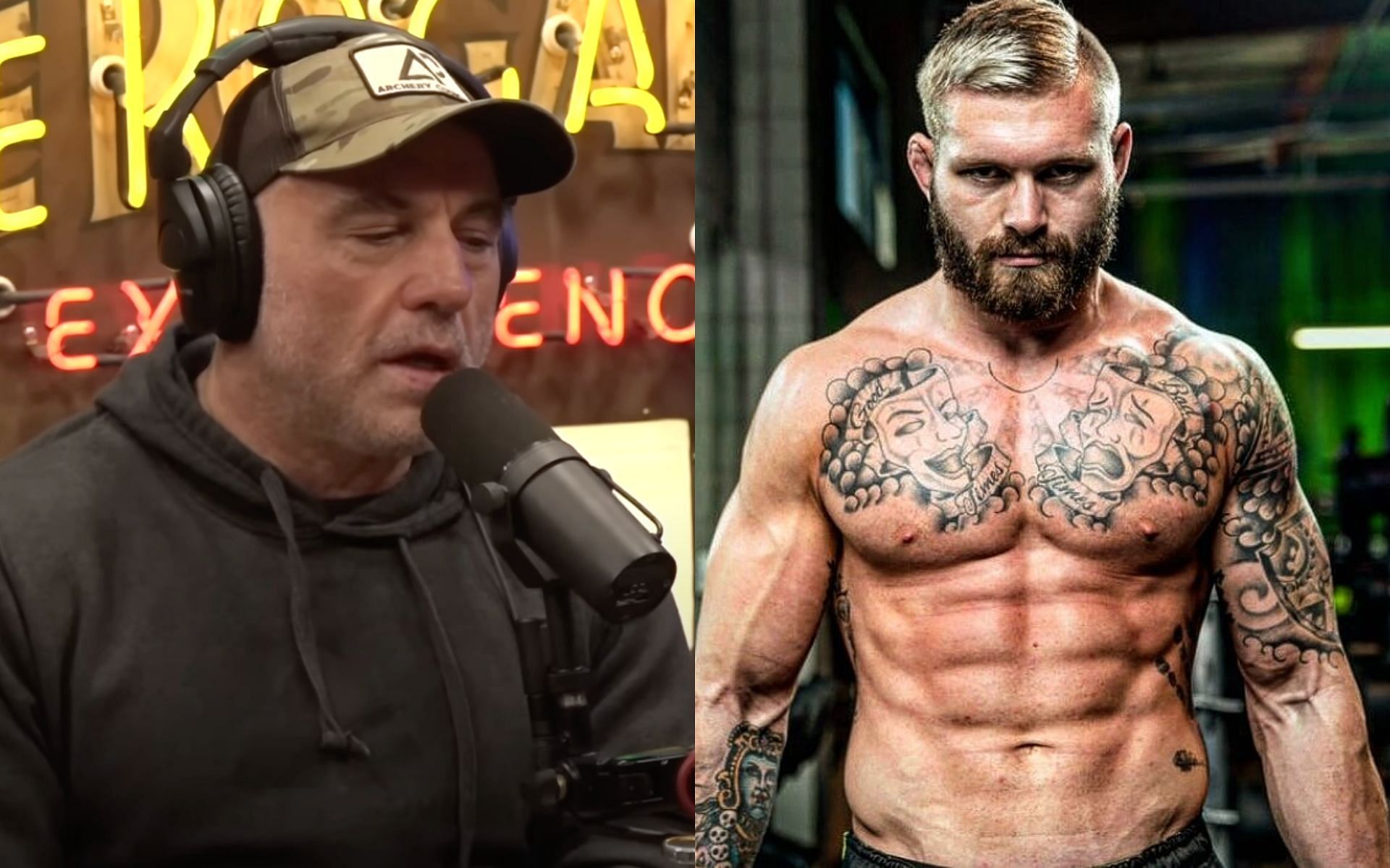 Joe Rogan (left) shared his thoughts on Gordon Ryan