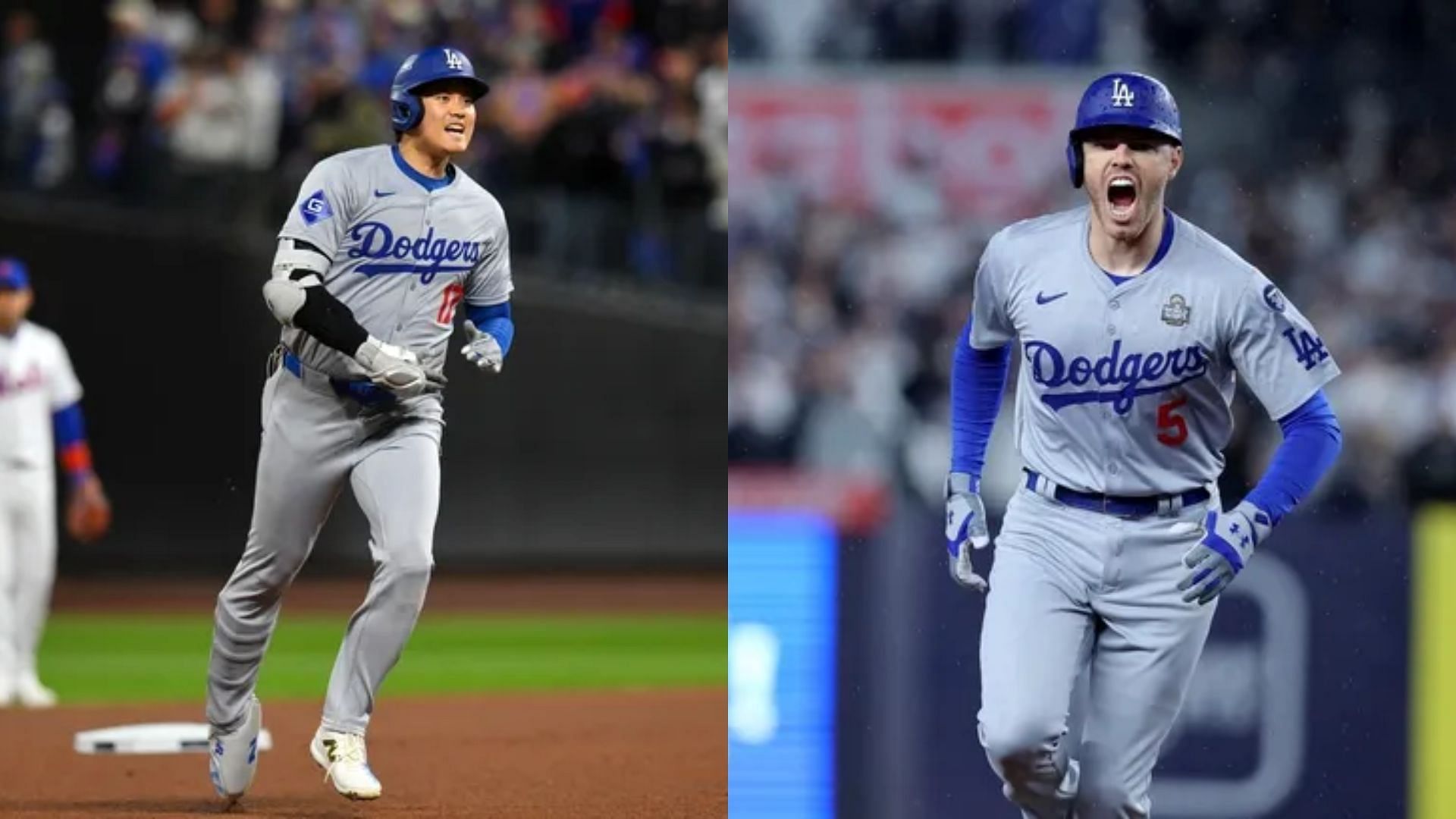 Los Angeles Dodgers sluggers Shohei Ohtani and Freddie Freeman