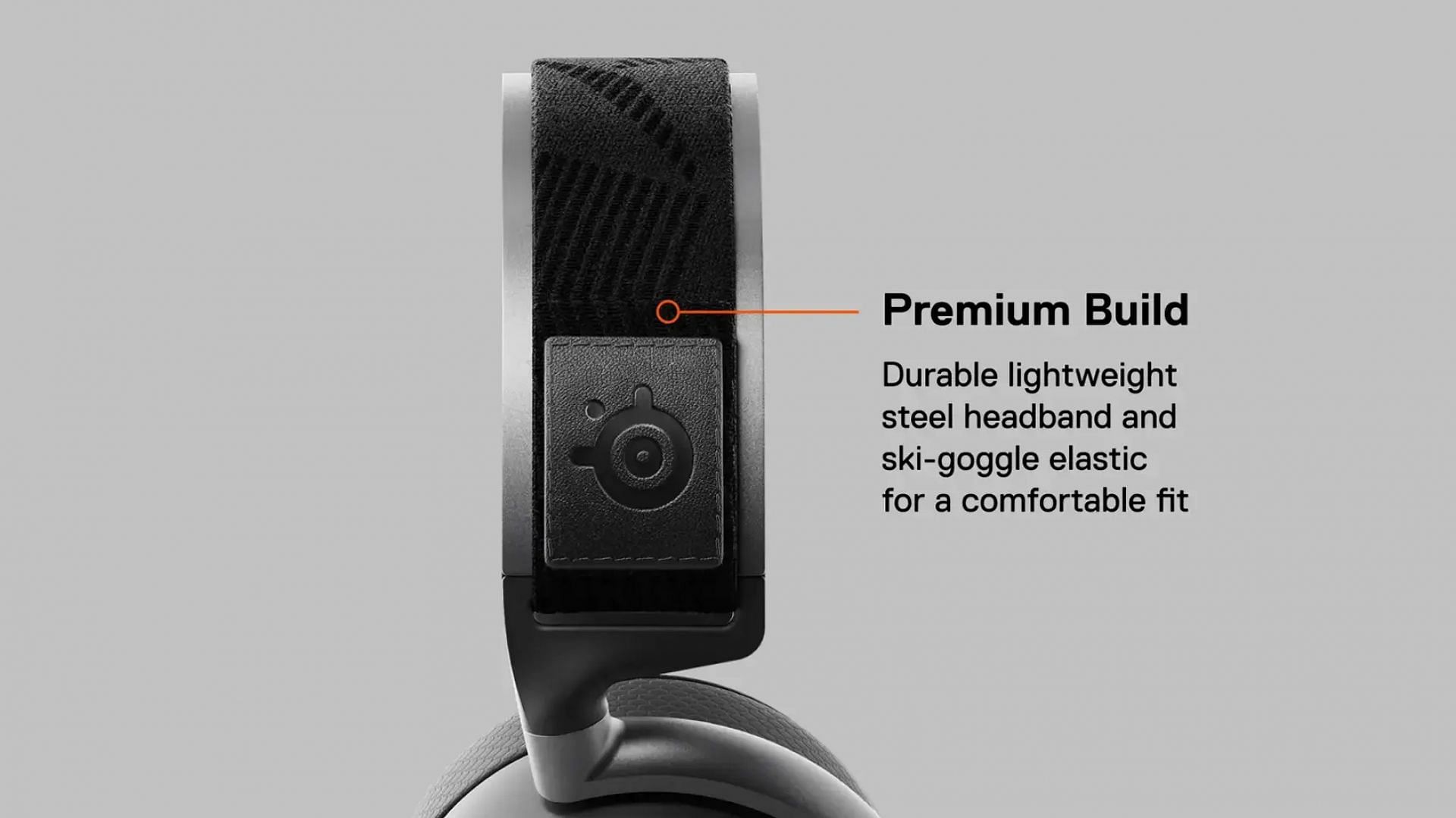 SteelSeries Arctis Pro wireless headphone build quality (Image via SteelSeries)