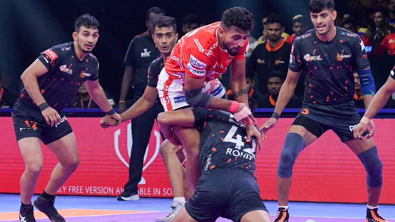 यू मुम्बा vs गुजरात जॉयंट्स (Photo Credit- X/@umumba)