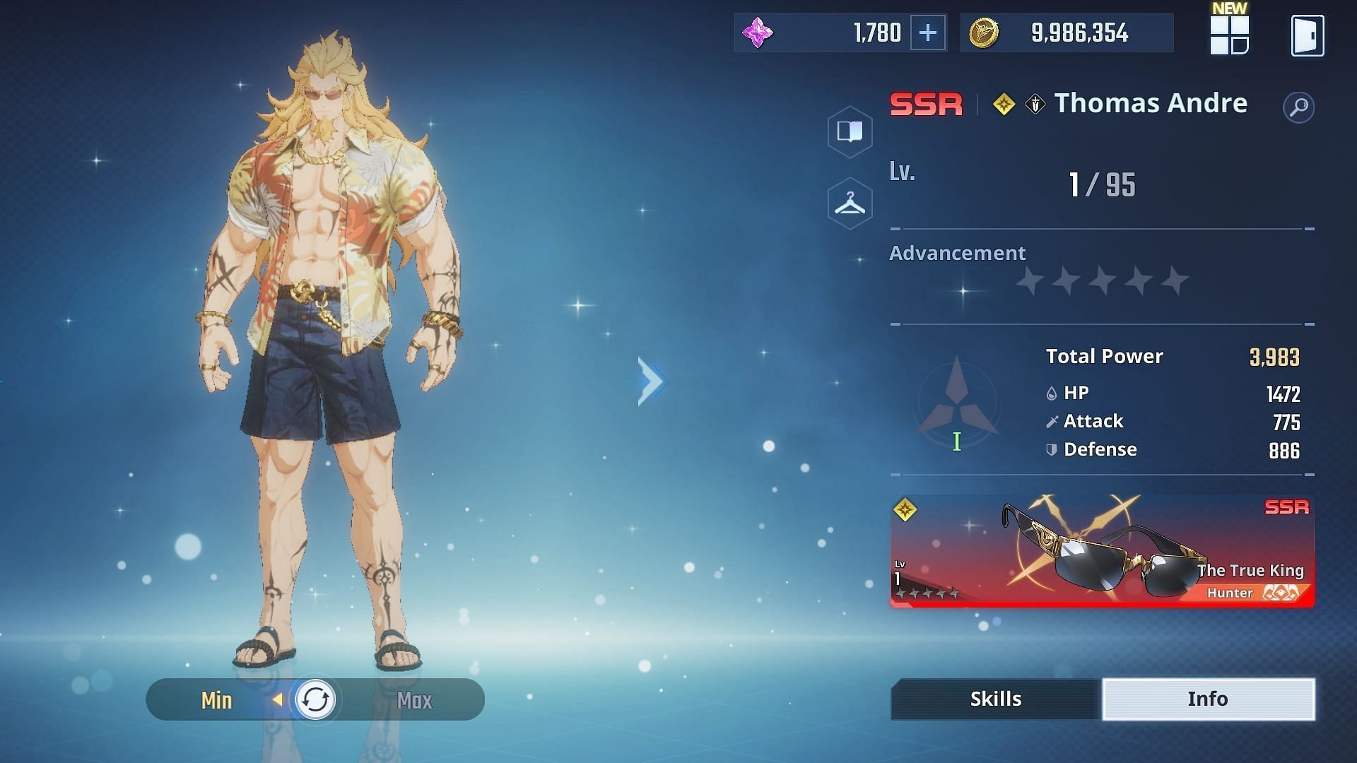 Thomas Andre in Solo Leveling Arise (Image via Netmarble)