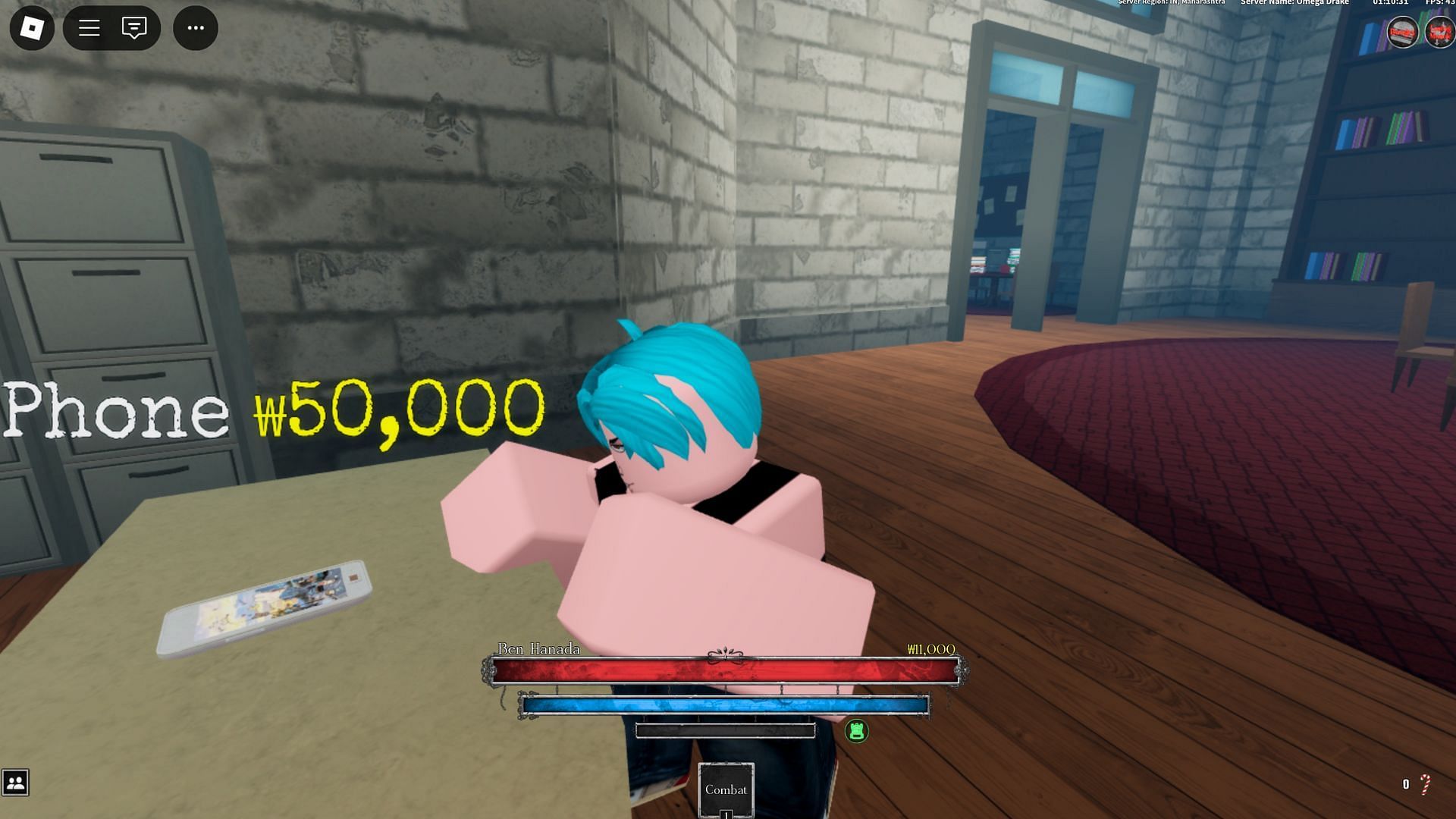 Redeem code here (Image via Roblox)