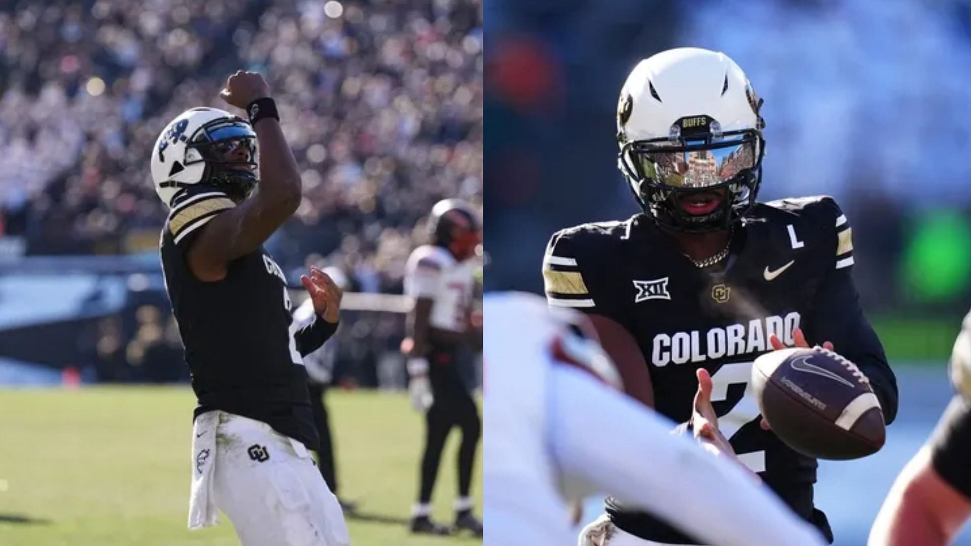 Colorado Buffaloes QB Shedeur Sanders 