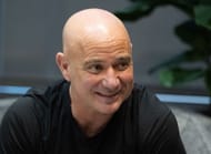 Andre Agassi and World's Top Pros Play Pickleball at Life Time PENN 1 | Image Source: Getty