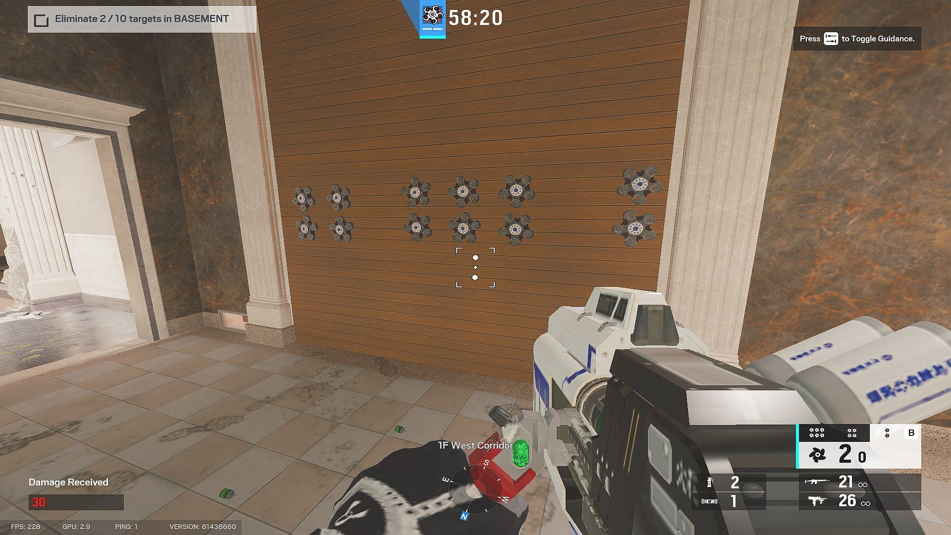 Pellet presets in X-Kairos launcher in Rainbow Six Siege (Image via Ubisoft)