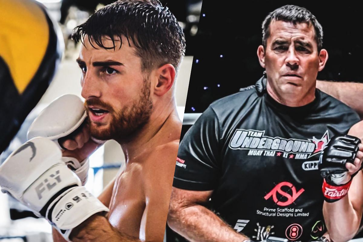 Jonathan Haggerty (left) and Jon Haggerty Sr. (right) [Photos via: ONE Championship]