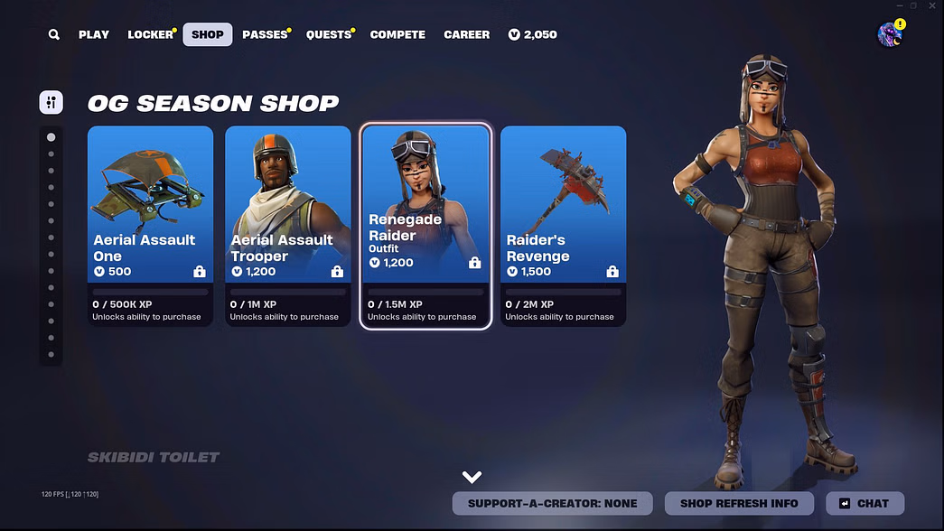How to get Renegade Raider and Aerial Assault Trooper skins in Fortnite