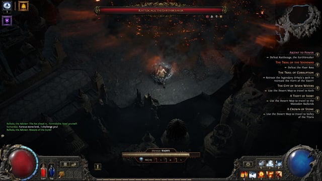 Path of Exile 2: Rattlecage the Earthbreaker boss guide
