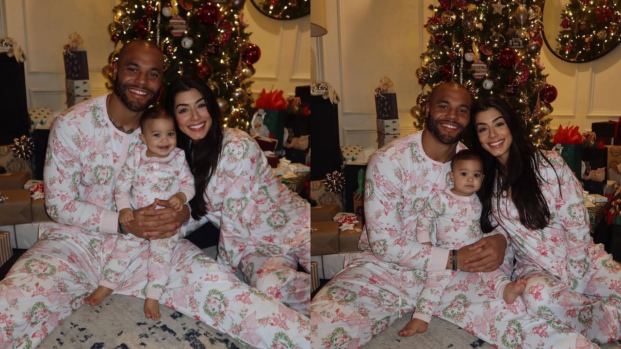 Dak Prescott celebrates Christmas with family 