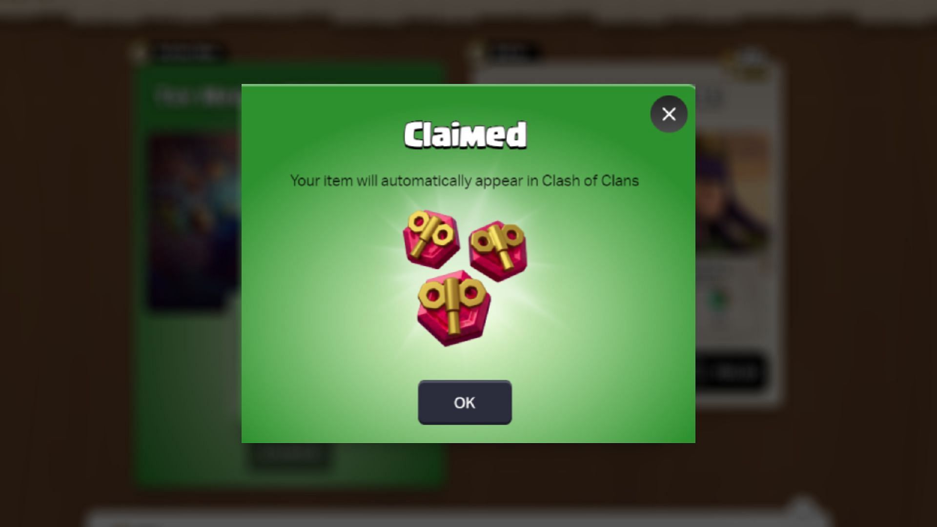 Toy Medals in Clash of Clans