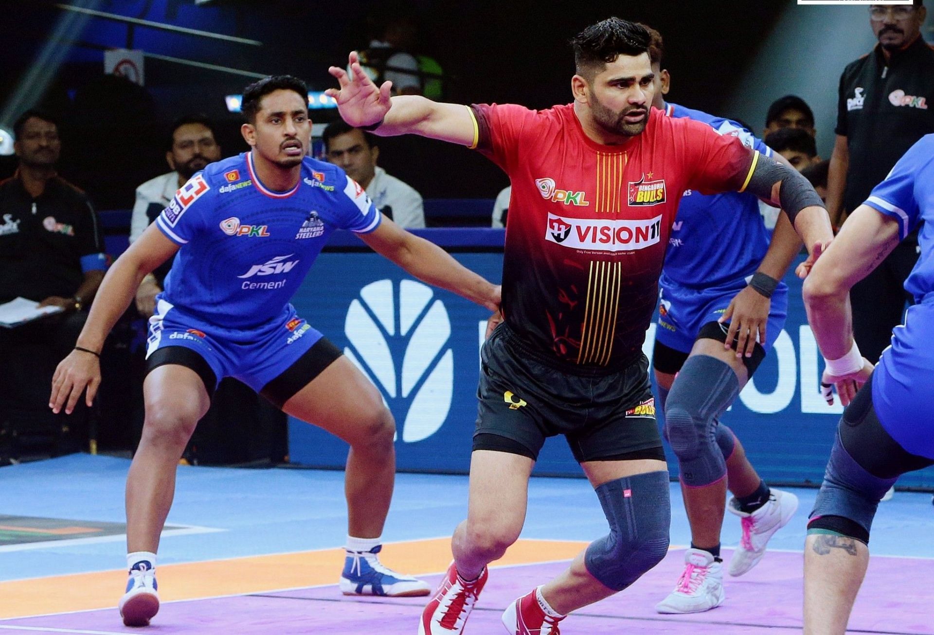 परदीप नरवाल बुरी तरह फ्लॉप रहे (Photo Credit - @BengaluruBulls)