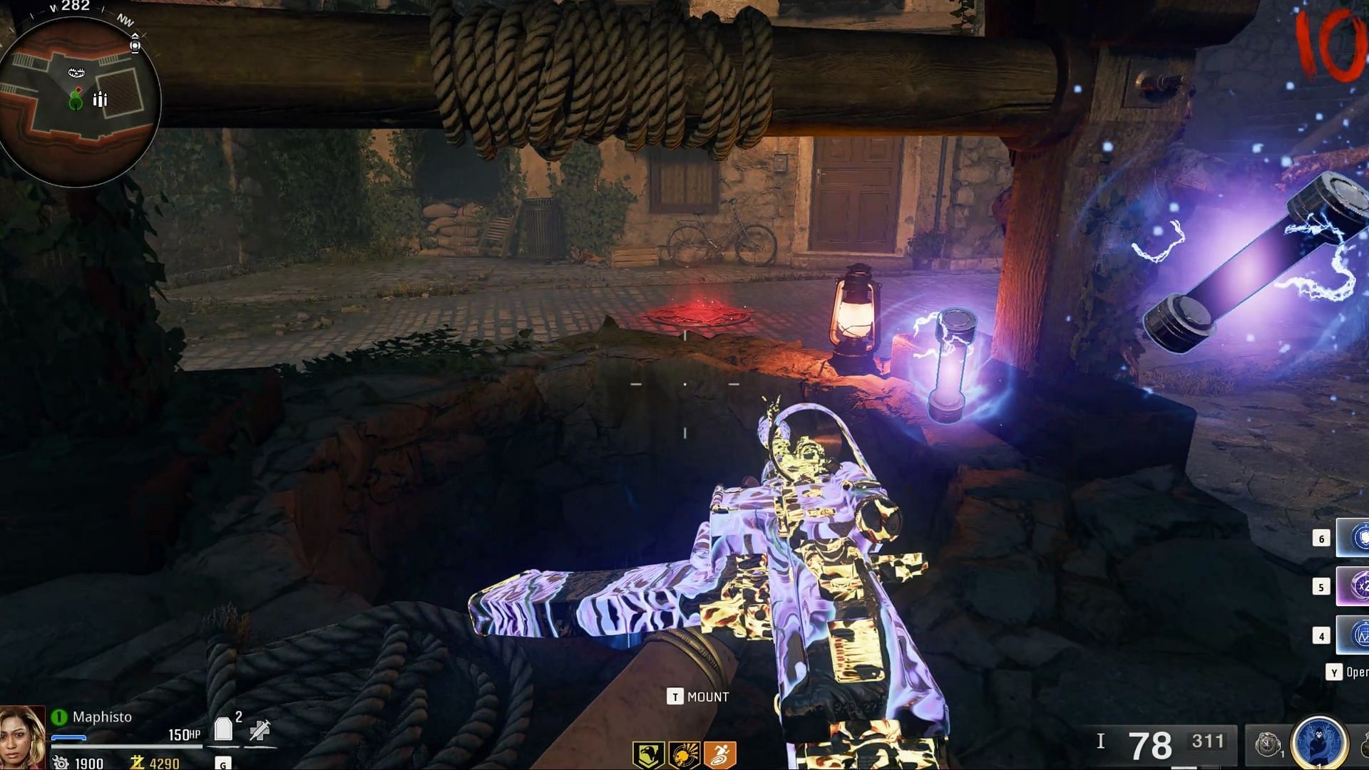 Depositing Essence inside the well (Image via Activision)