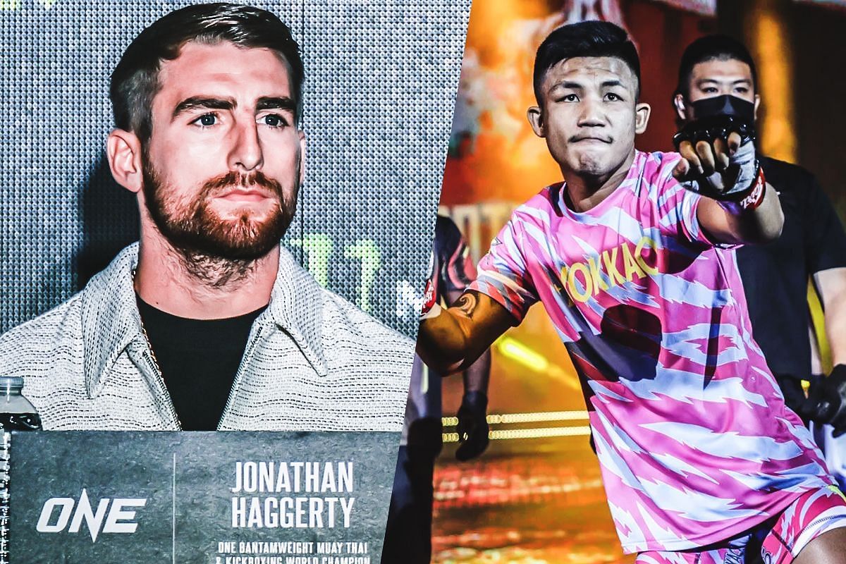 Jonathan Haggerty and Rodtang Jitmuangnon - Photo by ONE Championship