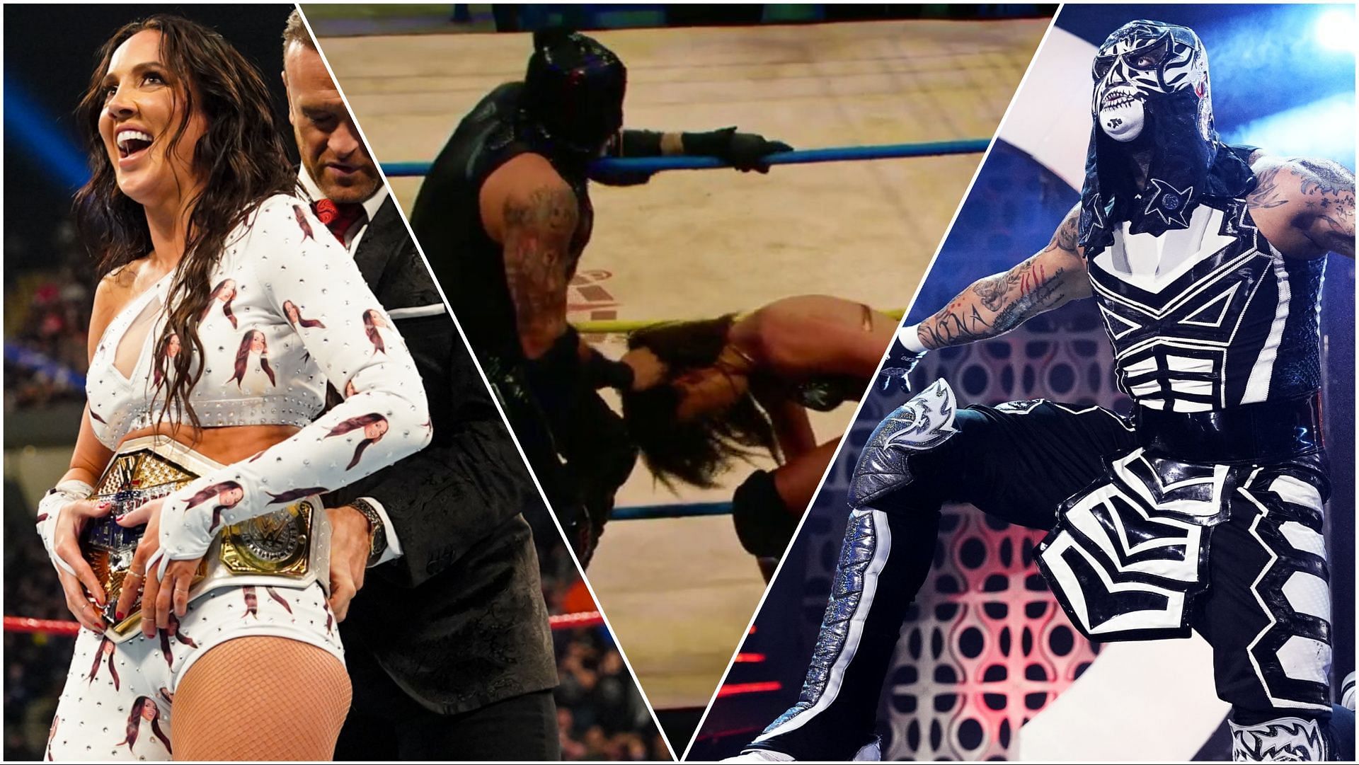 Chelsea Green and Pentagon Jr. in WWE/AEW and Lucha Underground