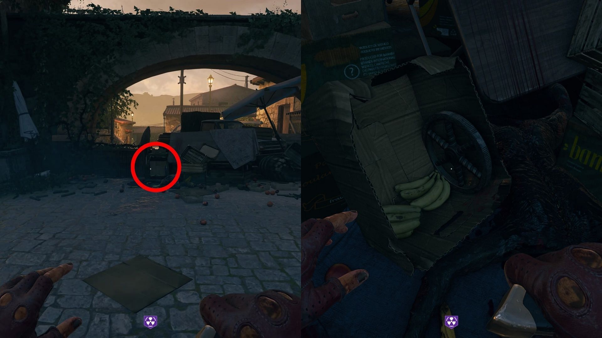 Location of the handle (Image via Activision)