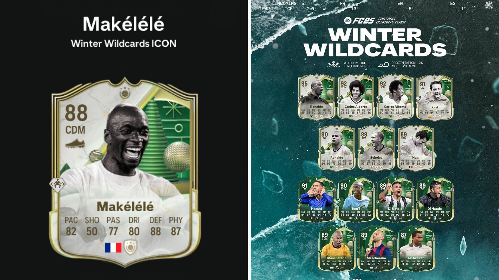 Claude Makelele Winter Wildcards SBC is live