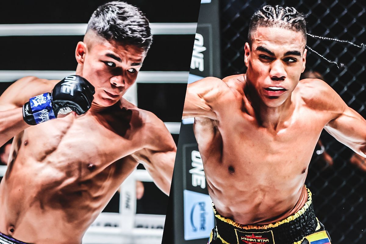 Johan Ghazali (left) and Johan Estupinan (right) | Image credit: ONE Championship