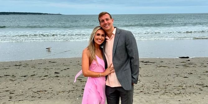 Caeleb Dressel's wife reminisces old baby shower photoshoot as the couple await the birth of their second baby in 2025