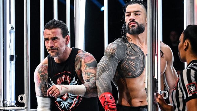 Roman Reigns and CM Punk's unseen WarGames footage officially released by WWE; The OTC's reaction revealed