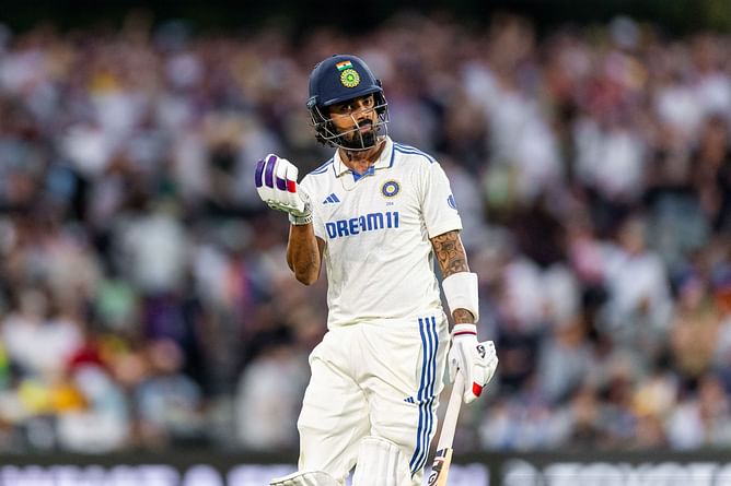 [In Picture] KL Rahul wears frustrated look after yet another rain interruption on Day 3 of BGT 2024-25 3rd Test