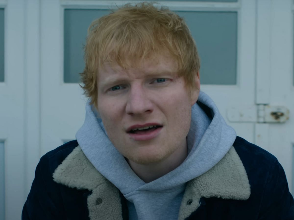 Still from the music video of Under The Tree (Image via YouTube/Ed Sheeran)