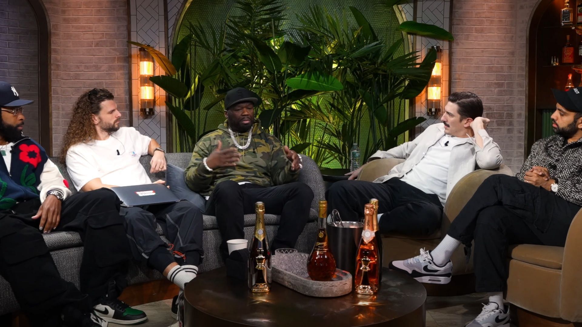 50 Cent discusses Kendrick Lamar with Andrew Schulz (Image via Flagrant/YouTube)