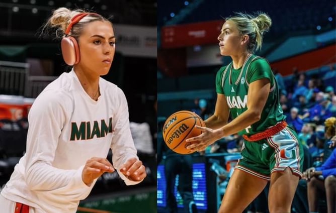 “Should’ve stayed at TCU, her and HVL would’ve been amazing”: College hoops fans react as Haley Cavinder’s crucial 3-pointer saves Miami