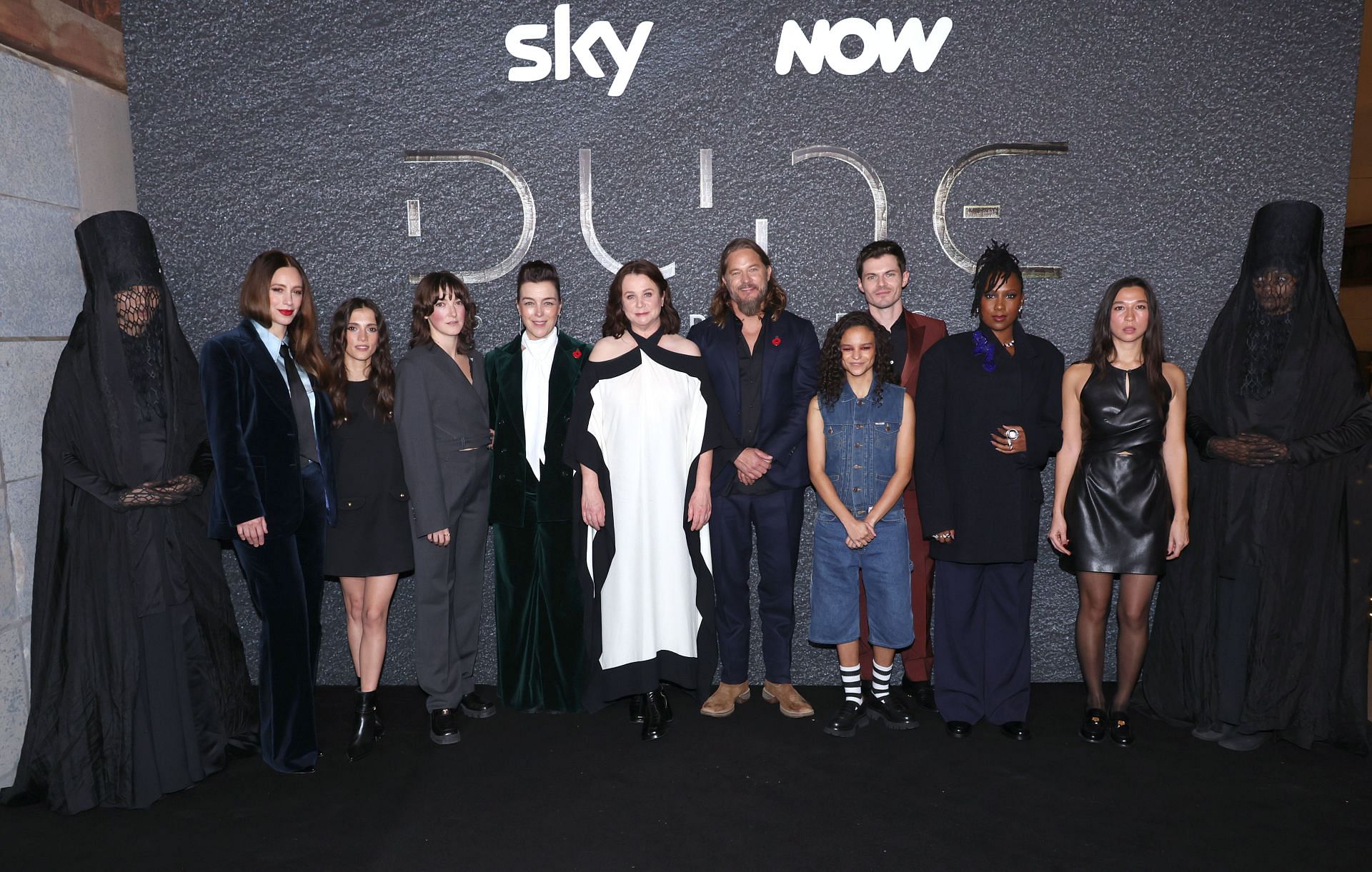 The cast of Dune: Prophecy (Image via Getty)