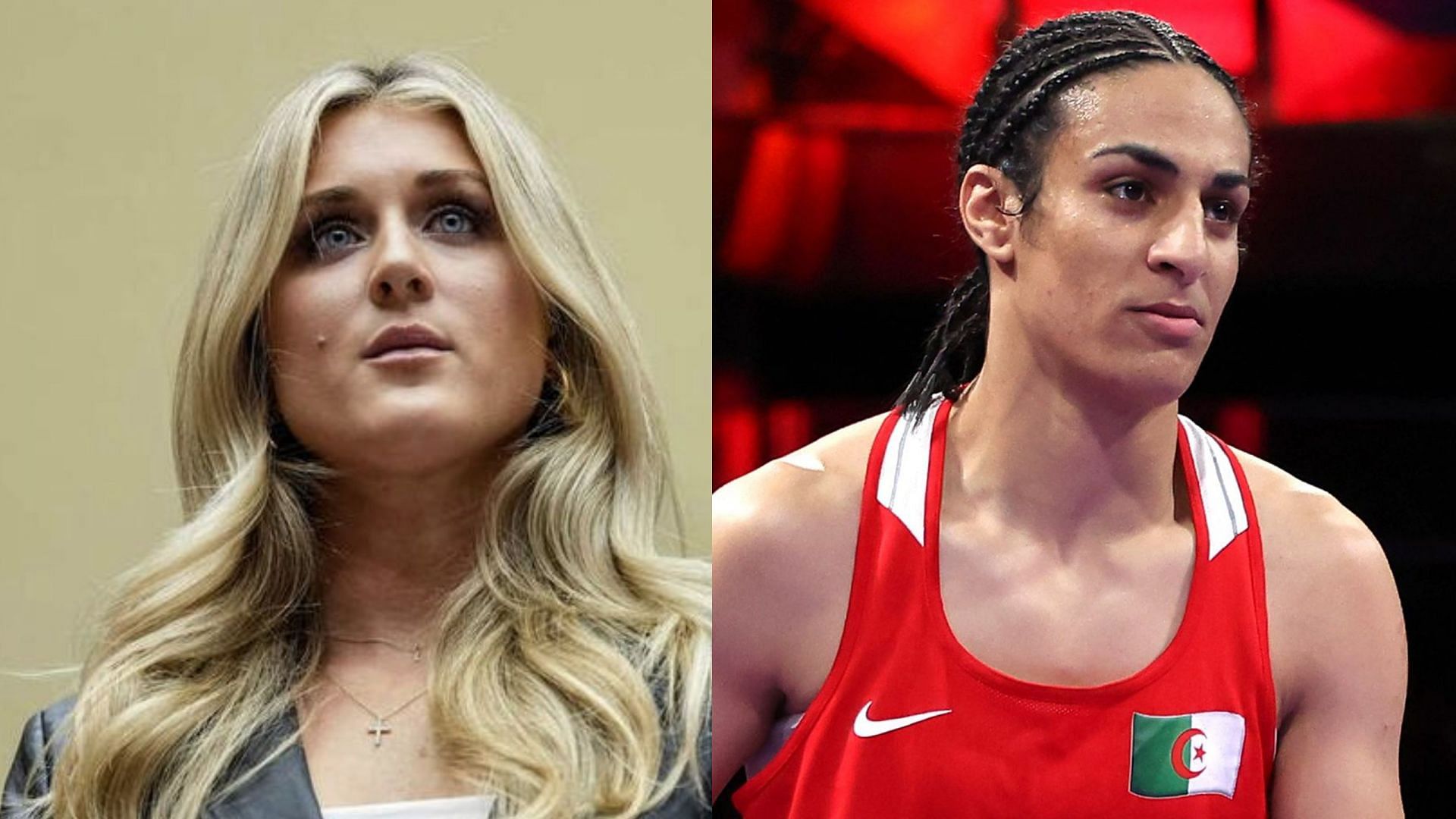 Riley Gaines to Imane Khelif&#039;s views on her critics [Image Source : Getty]