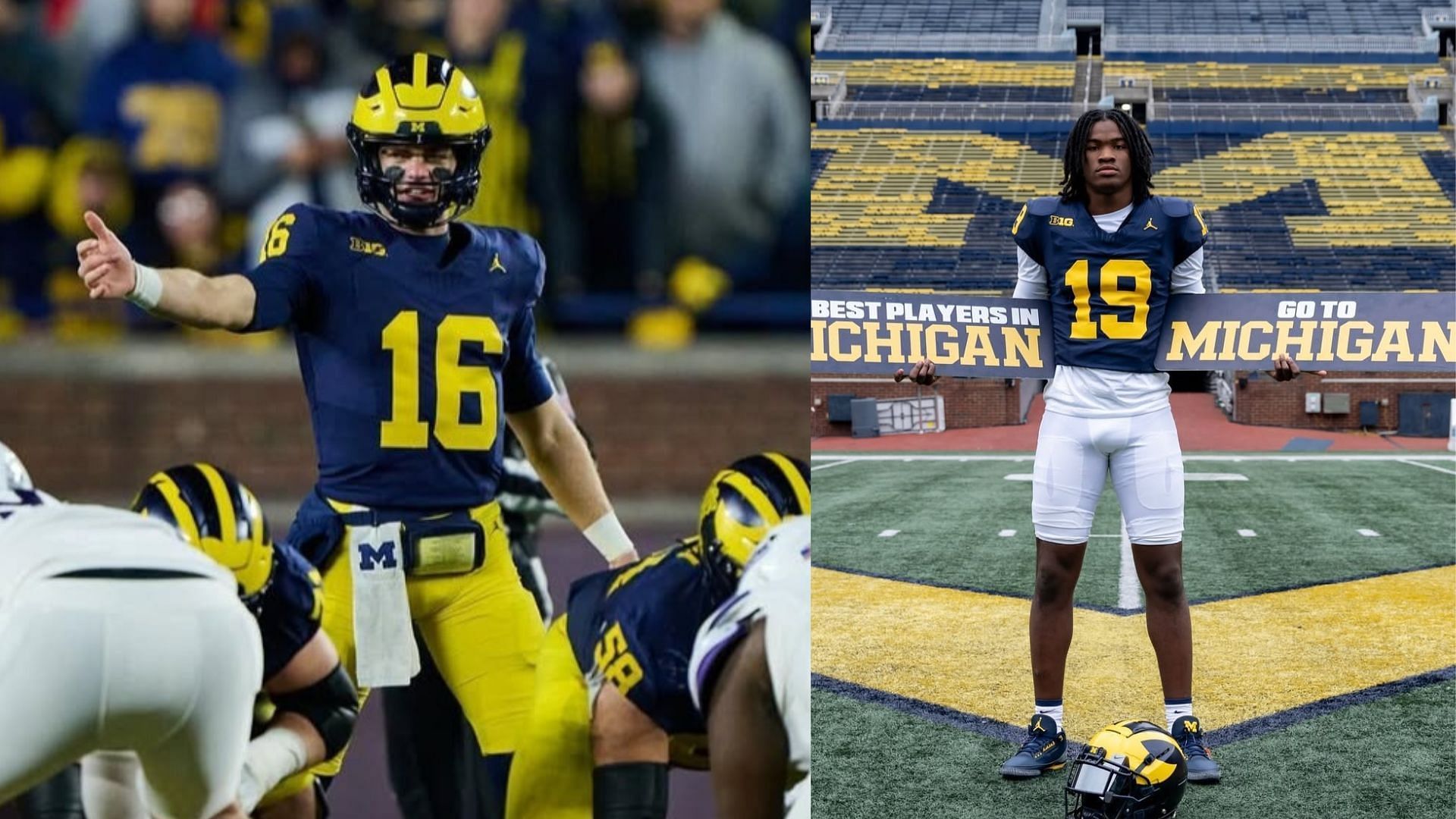 Picture Sources: umichfootball, Davis..Warren (Instagram)