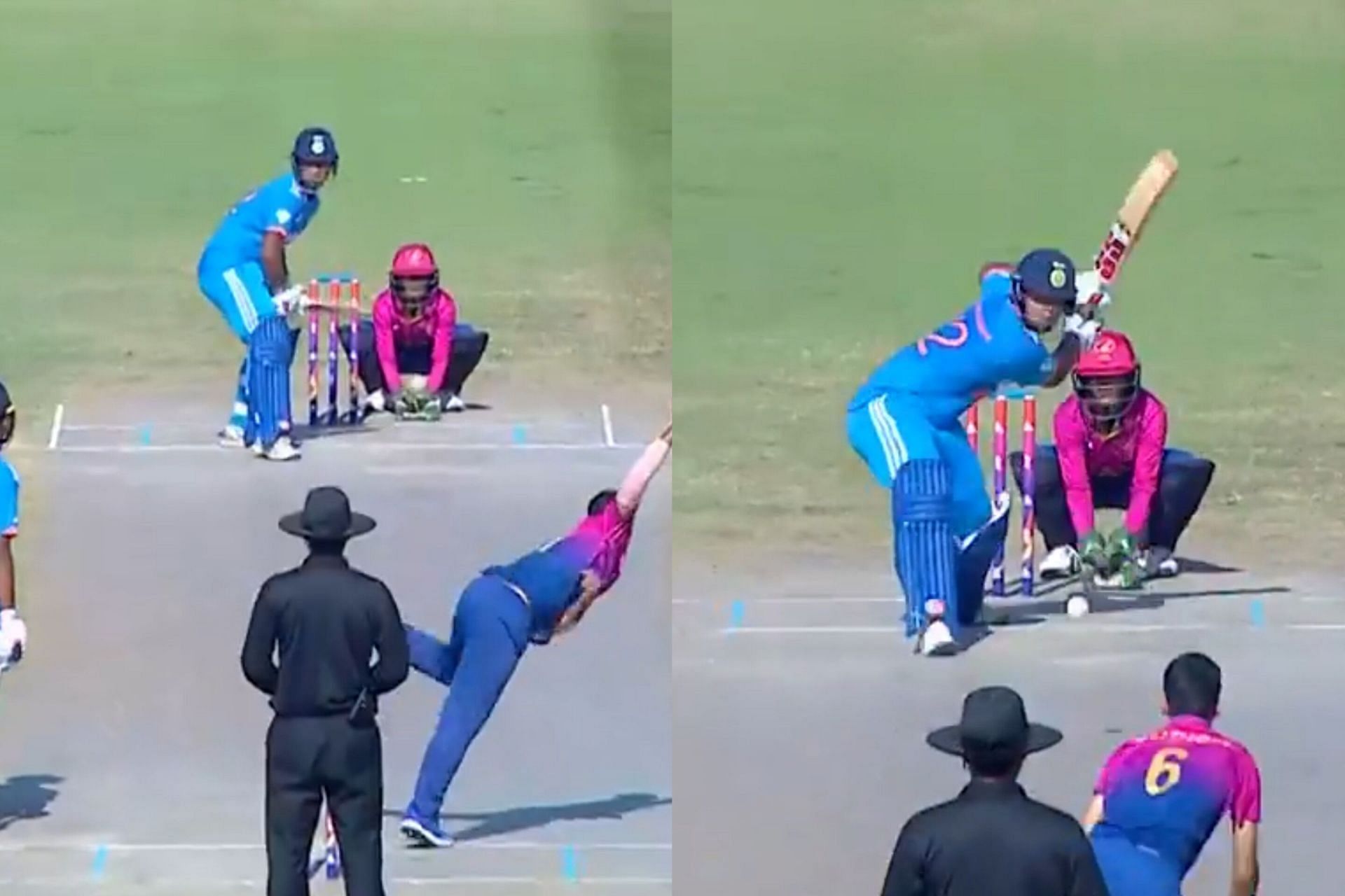  Vaibhav Suryavanshi smashes 76* off 46 balls (Image via X-@SonySportsNetwk)