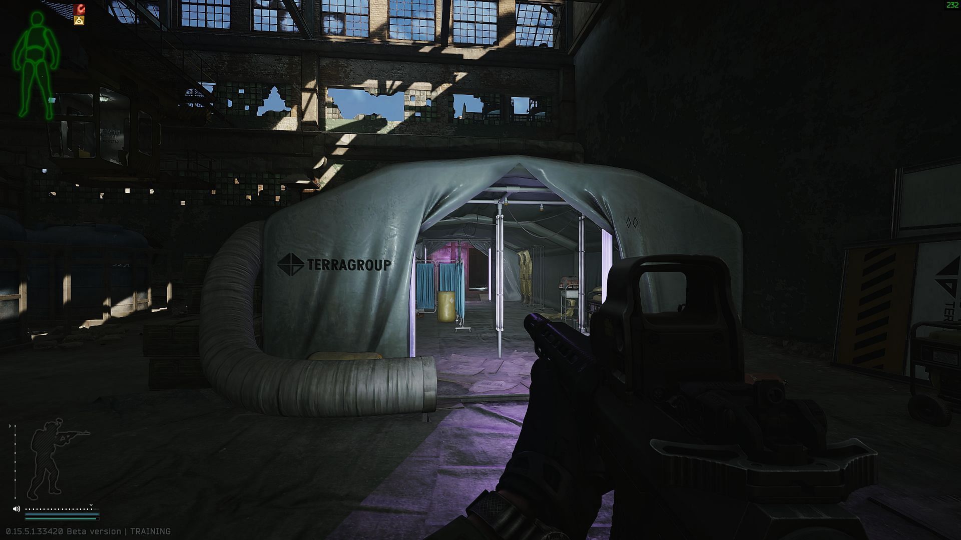 The Med Tent in Factory (Image via Battlestate Games)