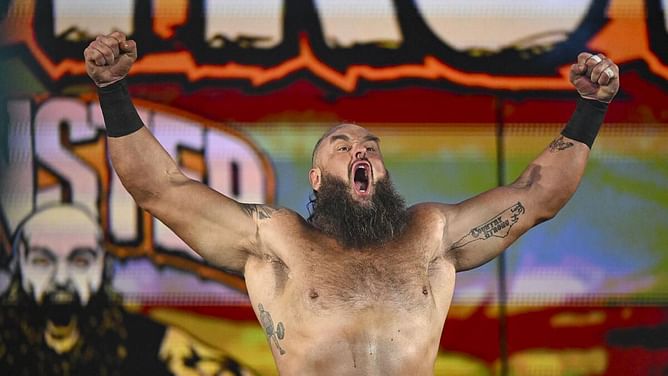 Braun Strowman sends a four-word message to current WWE champion just days after returning to the company; reacts to historic moment
