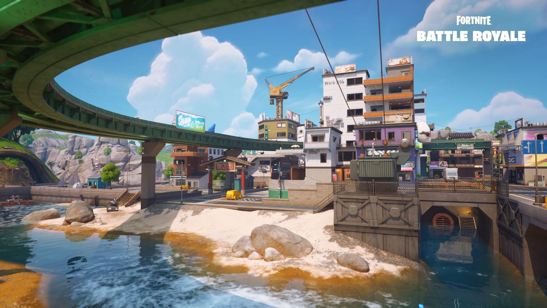 Seaport City (Image via Epic Games)