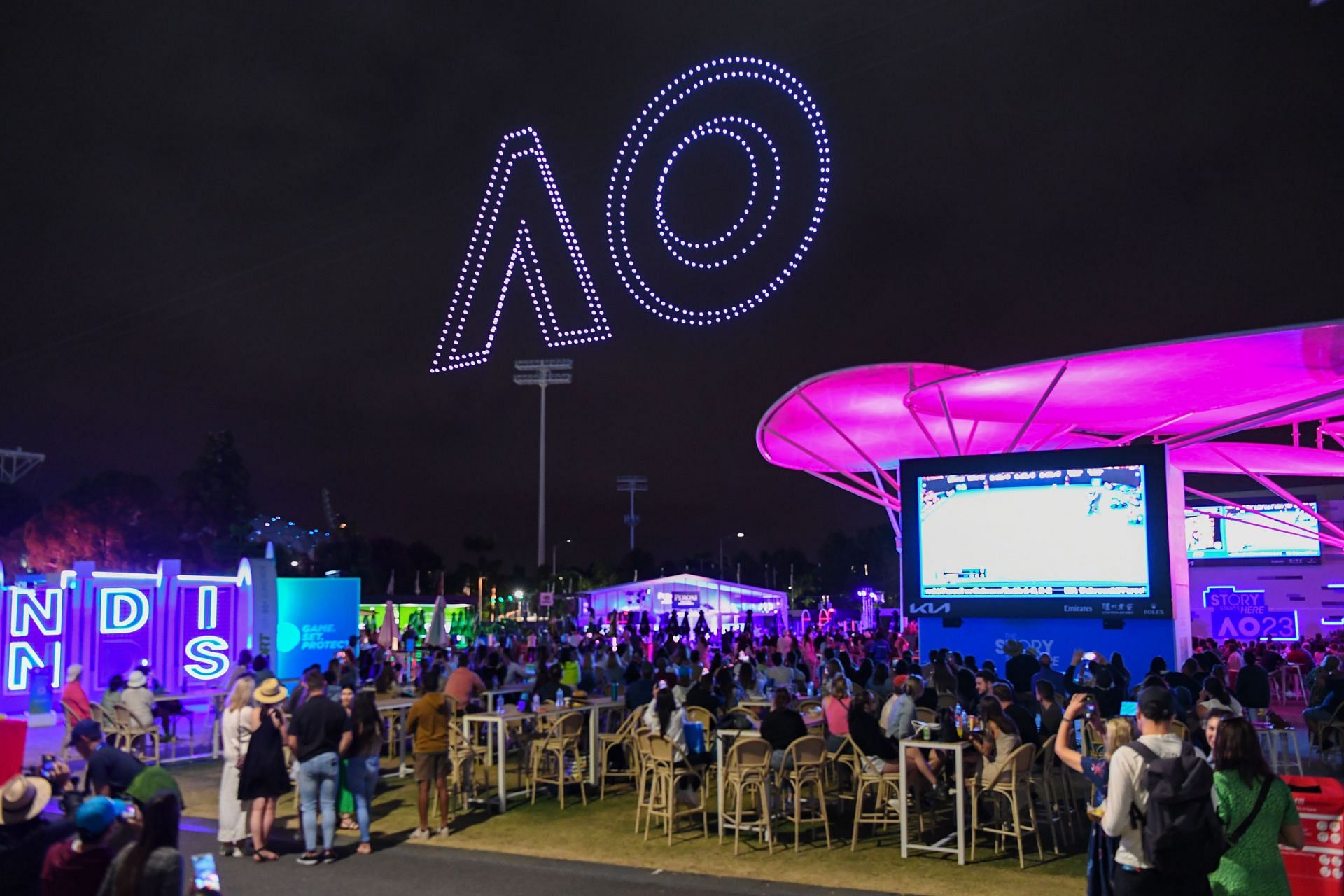 Rod Laver Arena at the Australian Open