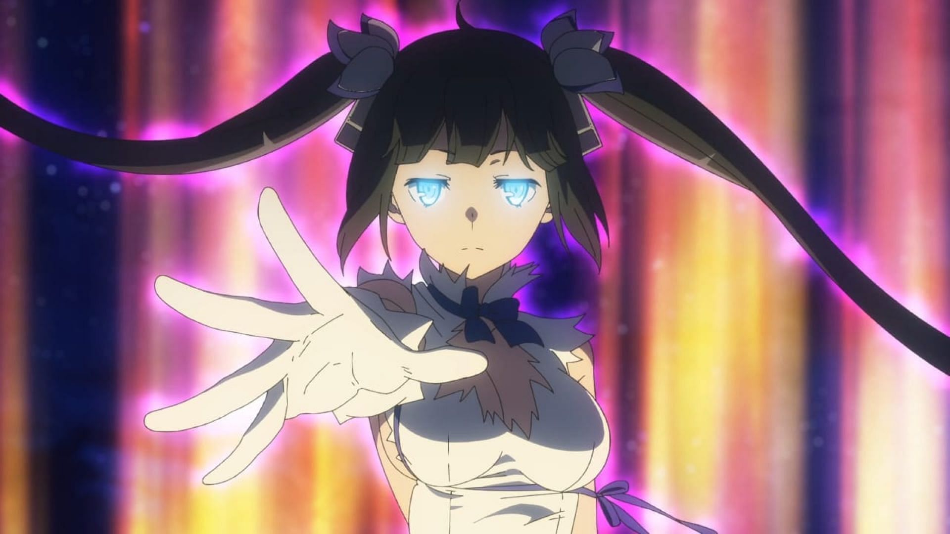 Hestia, as seen performing her Sacred Flames in the episode (Image via J.C.Staff)