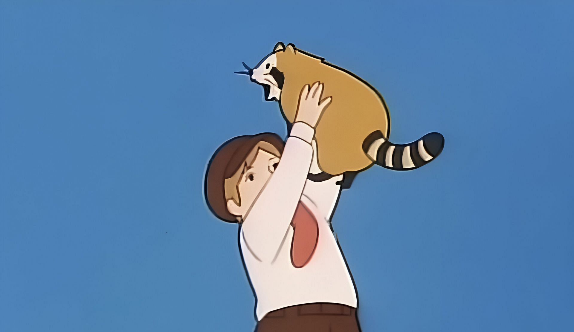 Sterling and the Raccoon in the original anime (Image via Nippon Animation)