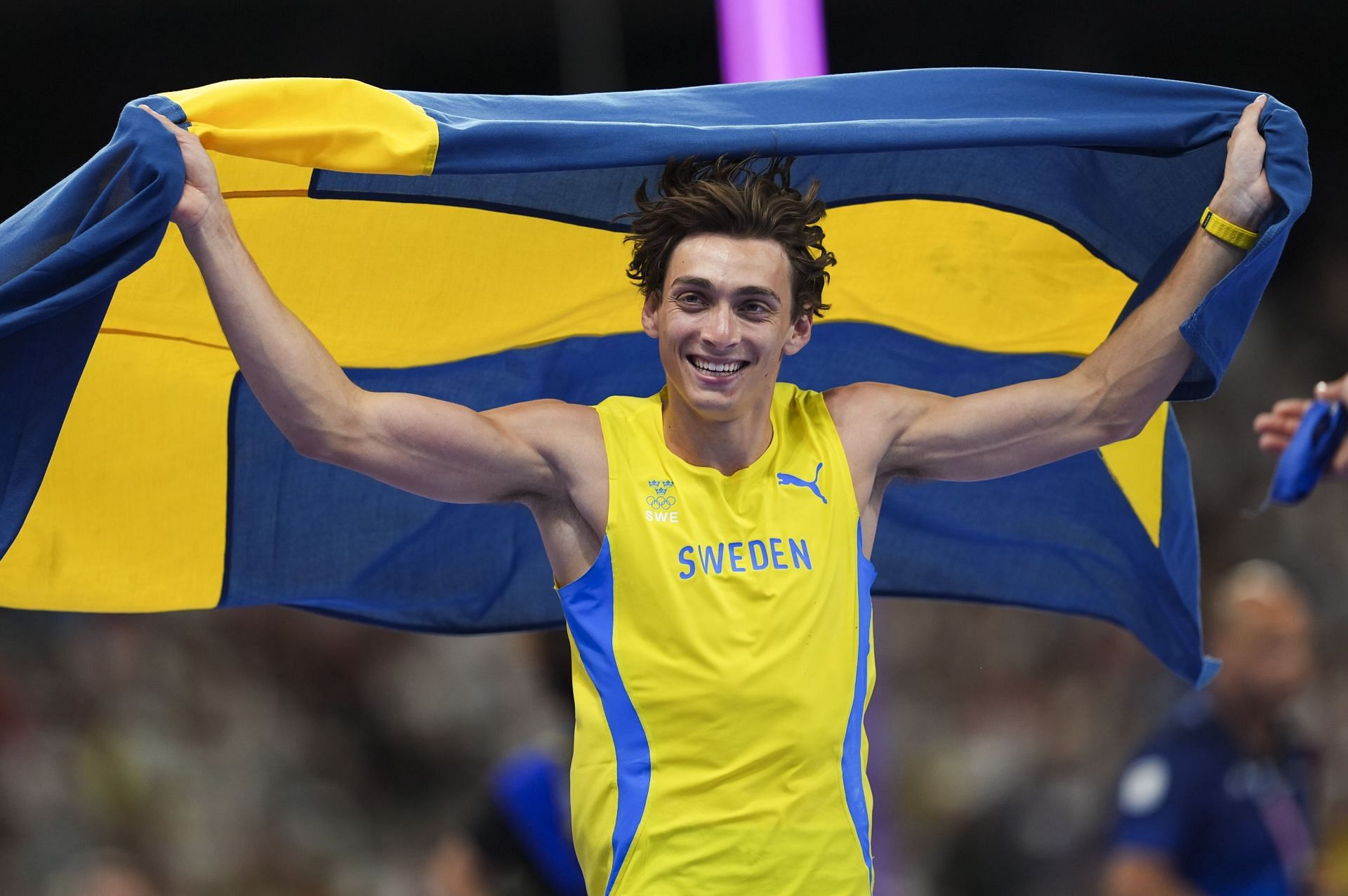 Mondo Duplantis at the Paris Olympics [Image Source : Getty]