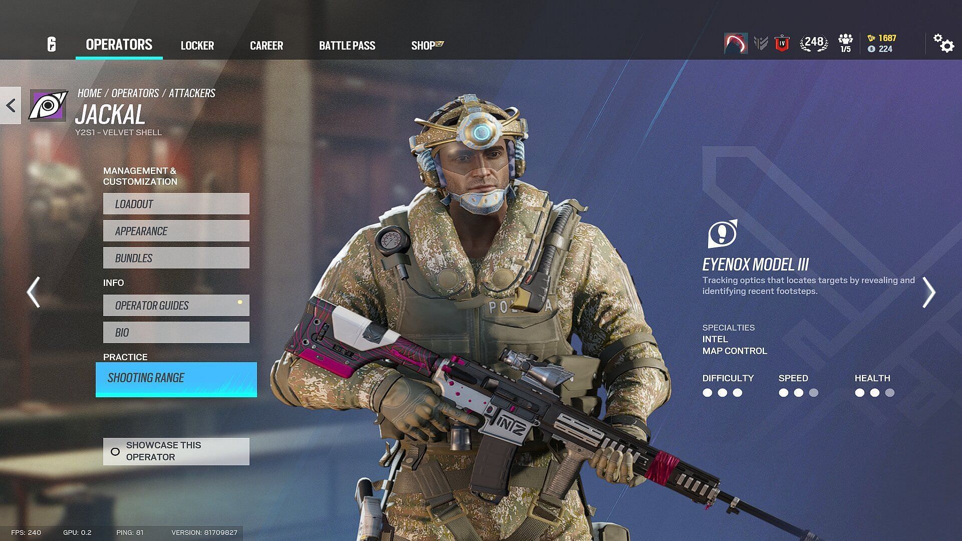 Jackal is a member of the Viperstrike Squad in R6 (Image via Ubisoft)