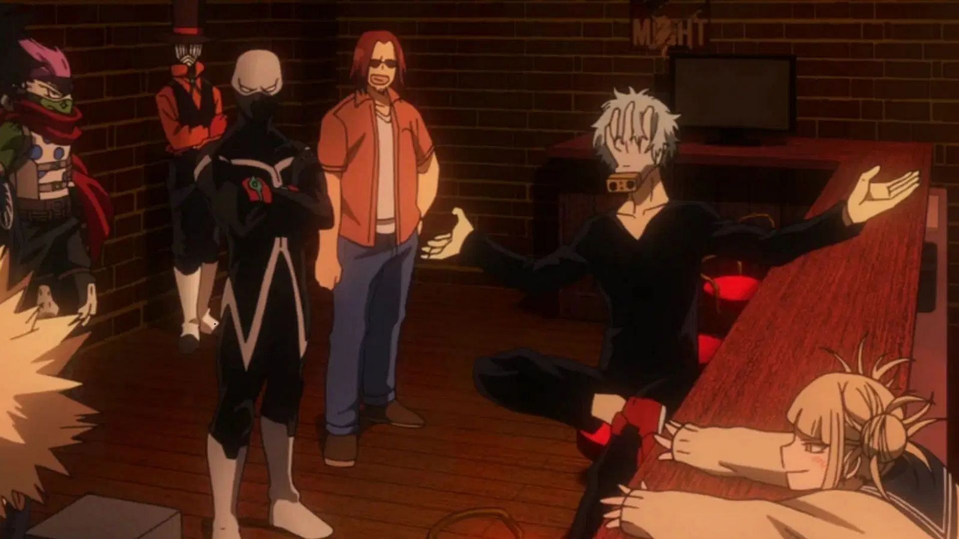 The League of Villains as shown in the anime (Image via Studio Bones)