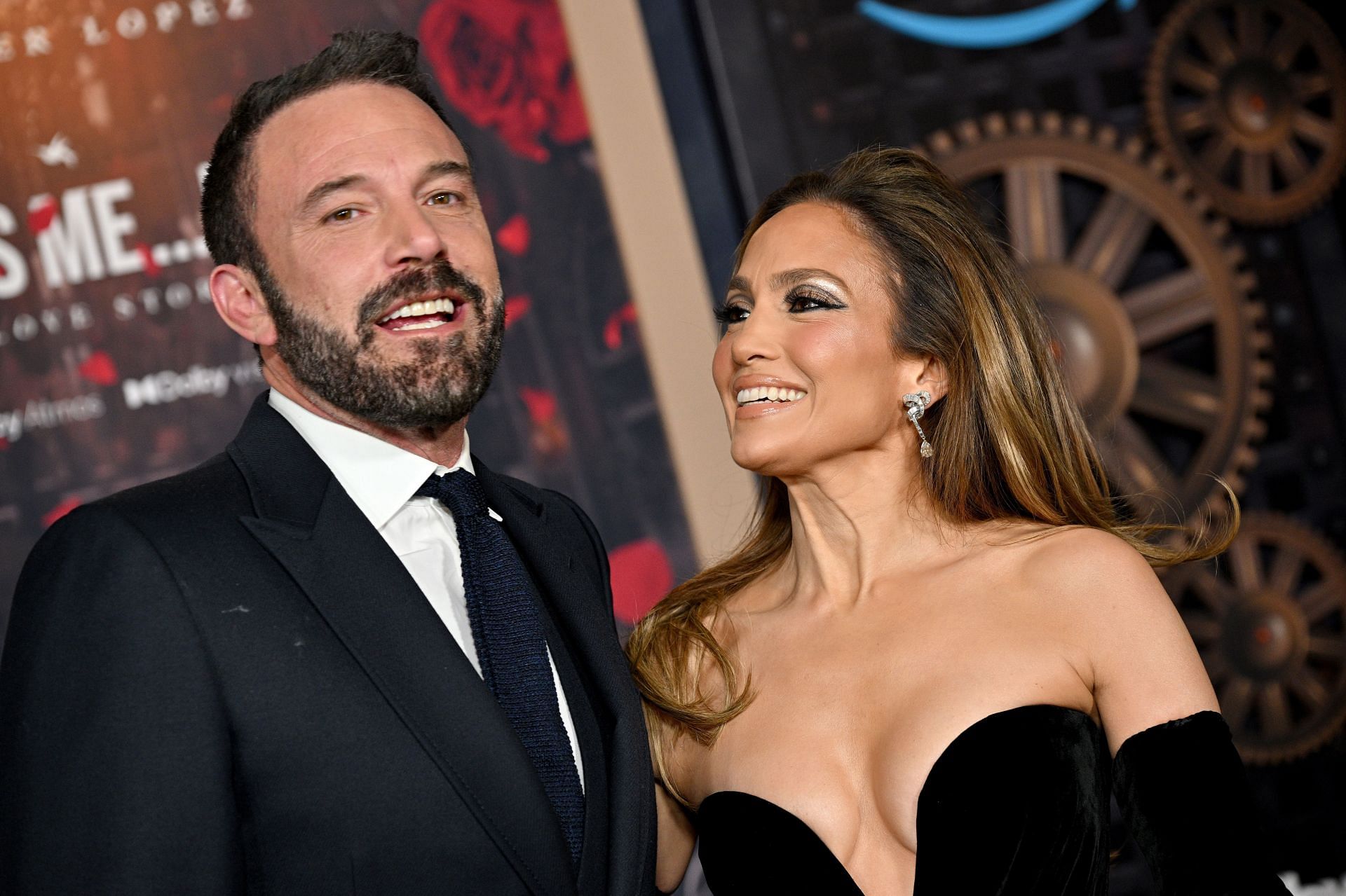 Ben Affleck and Jennifer Lopez at the LA premiere of This Is Me...Now: A Love Story (Image via Getty)