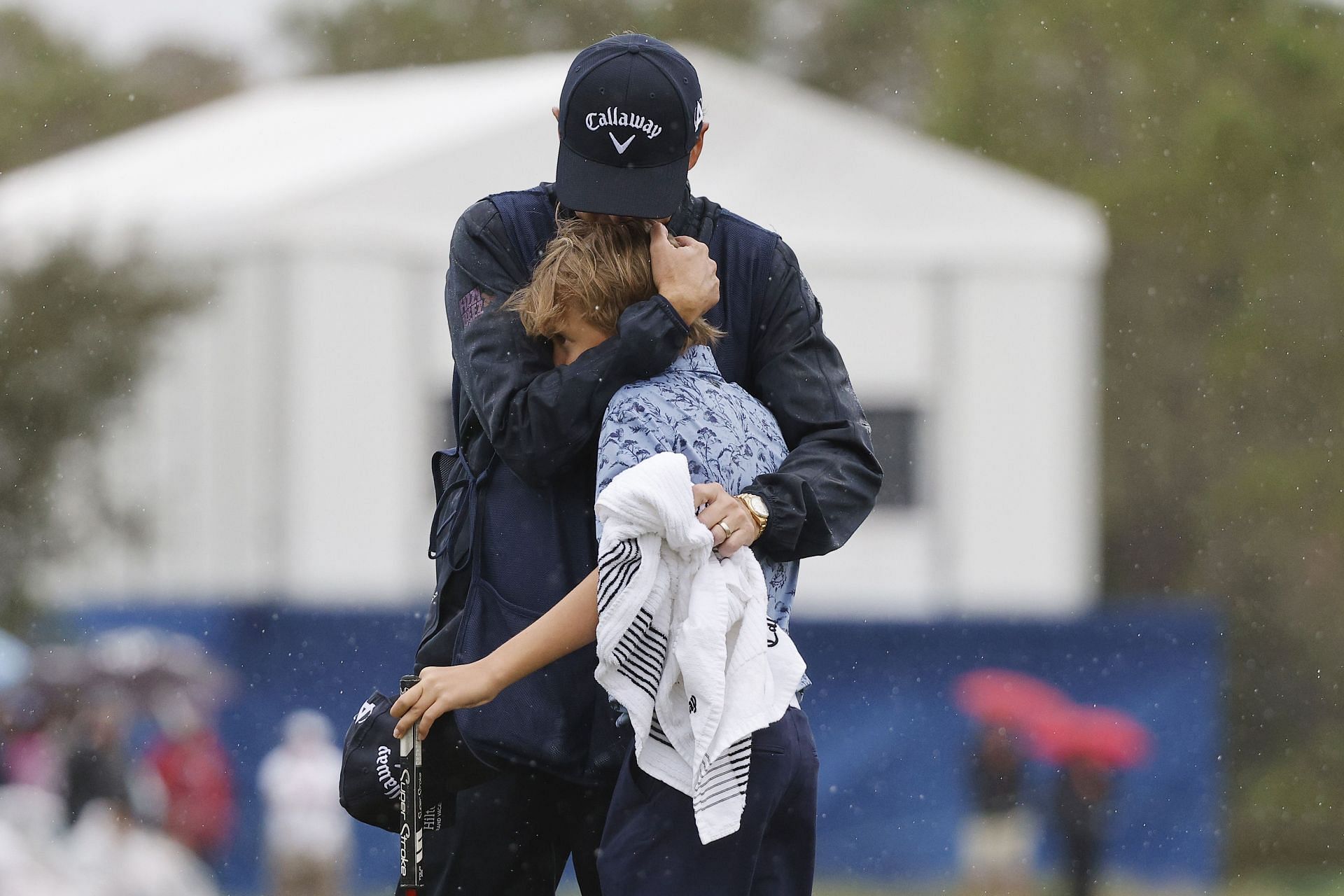 Annika Sorenstam and son Will McGee (Source: Getty)