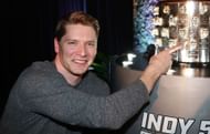 2024 INDY 500 Winner Josef Newgarden at the Borg-Warner Trophy Ceremony - Source: Getty