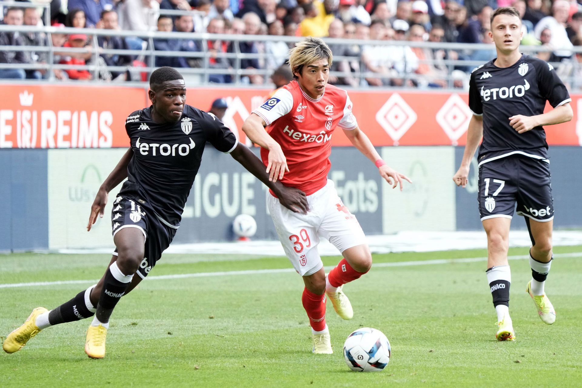 Stade Reims v AS Monaco - Ligue 1 Uber Eats - Source: Getty